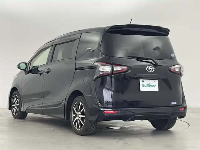 トヨタ シエンタ G クエロ 群馬県 2018(平30)年 3.8万km ブラックマイカ モデリスタフルエアロ(フロント/サイド/リアアンダー/リア)/ナビレディパッケージ/・バックカメラ/・ステアリングスイッチ/＝＝＝＝＝/純正7インチナビ【NST-W66T】/・AM/FM/CD/DVD/Bluetooth/フルセグTV/トヨタセーフティセンス（衝突回避支援パッケージ）/・プリクラッシュセーフティ/・レーンディパーチャーアラート/・オートマチックハイビーム/両側パワースライドドア/プッシュスタート/スマートキー×2本/ETC/LEDヘッドランプ/ハロゲンフォグランプ