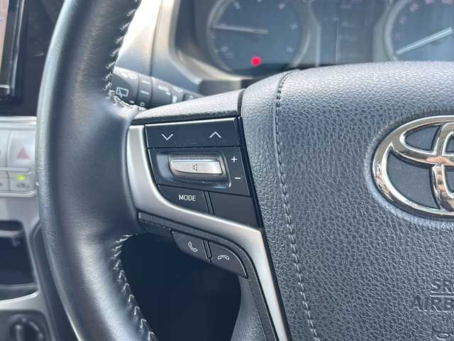 トヨタ ランドクルーザー プラド TX Lパッケージ 山口県 2019(令1)年 4.4万km ブラック 禁煙車/スマートキー/プッシュスタート/ETC/サンルーフ/純正HDDナビ/(DTV/BT/DVD/ラジオ)/バックカメラ/クリアランスソナー/レーダークルーズコントロール/純正フロアマット/社外アルミホイール(MKW)/前席パワーシート/シートヒーター＆エアシート/オートライト/オートハイビーム/ヘッドライトウォッシャー/カーテンエアバック/ダウンヒルアシストコントロール/保証書/取扱説明書/記録簿