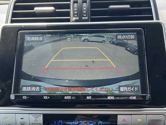 トヨタ ランドクルーザー プラド TX Lパッケージ 山口県 2019(令1)年 4.4万km ブラック 禁煙車/スマートキー/プッシュスタート/ETC/サンルーフ/純正HDDナビ/(DTV/BT/DVD/ラジオ)/バックカメラ/クリアランスソナー/レーダークルーズコントロール/純正フロアマット/社外アルミホイール(MKW)/前席パワーシート/シートヒーター＆エアシート/オートライト/オートハイビーム/ヘッドライトウォッシャー/カーテンエアバック/ダウンヒルアシストコントロール/保証書/取扱説明書/記録簿