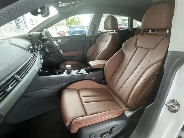 アウディ アウディ Ａ５ SB 40TDIクワトロ アドバンスド 山形県 2022(令4)年 2.3万km 白 ラグジュアリーpkg/コンフォートpkg/Audiレザーライトpkg/茶革レザーシート/パドルシフト/ステアリングヒーター/バーチャルコックピット/360°カメラ/360°ドライブレコーダー/全席シートヒーター/タイピングコントロール