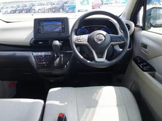 日産 デイズ X 千葉県 2020(令2)年 5.6万km アッシュブラウンM エマージェンシーブレーキ/純正メモリーナビ/地デジTV/【CD再生機能　Bluetooth接続】/アラウンドビューモニター/ウインカーミラー/コーナーセンサー/純正14インチアルミホイル/サイド/カーテンエアバッグ/インテリジェントキー