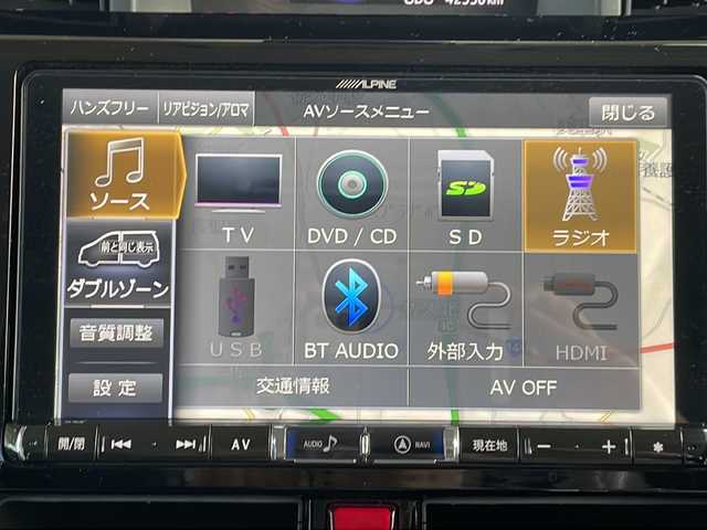 ダイハツ トール カスタムG ターボ SAⅡ 長野県 2017(平29)年 4.3万km ブラックマイカメタリック ターボ/純正９インチナビフルセグTV/全周囲カメラ/ETC/両側パワースライドドア/アルパインフリップダウンモニター/コーナーセンサー /クルーズコントロール/純正１５インチアルミ/保証書・取説/スペアキー