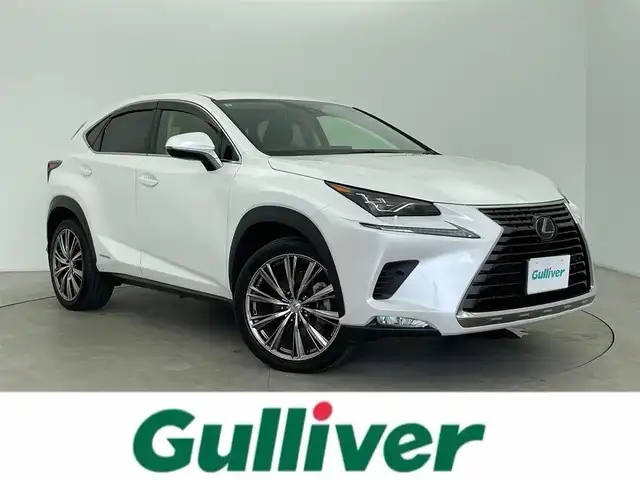 レクサス ＮＸ 300h バージョンL 富山県 2019(令1)年 2.8万km ソニッククォーツ 純正ナビ/フルセグTV/Bluetooth/DVD/バックカメラ/ETC2.0/純正AW付き冬タイヤ4本車載/スマートキー/カードキー/シートヒーター/ベンチレーション/全席パワーシート /レザーシート /レーダークルーズコントロール/ステアリングヒーター/パドルシフト/LEDヘッドライト/オートハイビーム/前後コーナーセンサー/電動リアゲート/衝突軽減ブレーキ