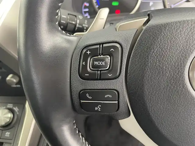 レクサス ＮＸ 300h バージョンL 富山県 2019(令1)年 2.8万km ソニッククォーツ 純正ナビ/フルセグTV/Bluetooth/DVD/バックカメラ/ETC2.0/純正AW付き冬タイヤ4本車載/スマートキー/カードキー/シートヒーター/ベンチレーション/全席パワーシート /レザーシート /レーダークルーズコントロール/ステアリングヒーター/パドルシフト/LEDヘッドライト/オートハイビーム/前後コーナーセンサー/電動リアゲート/衝突軽減ブレーキ