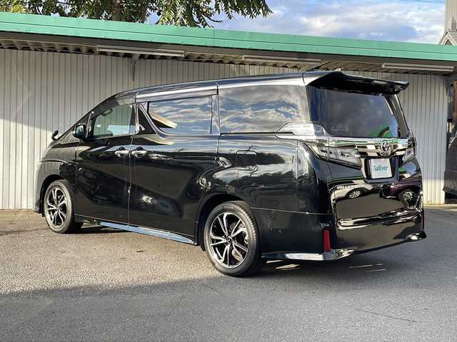 トヨタ ヴェルファイア Z Aエディション 長野県 2019(令1)年 7.4万km ブラック トヨタセーフティセンス/ワンオーナー /純正１０型ナビフルセグTV/純正フリップダウンモニター/バックカメラ/ETC/両側パワースライドドア/社外18インチアルミ/クルーズコントロール/レーンキープアシスト/プッシュスタート/スマートキー/黒レザー調シートカバー/保証書