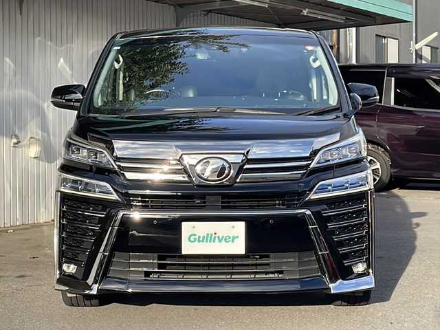 トヨタ ヴェルファイア Z Aエディション 長野県 2019(令1)年 7.4万km ブラック トヨタセーフティセンス/ワンオーナー /純正１０型ナビフルセグTV/純正フリップダウンモニター/バックカメラ/ETC/両側パワースライドドア/社外18インチアルミ/クルーズコントロール/レーンキープアシスト/プッシュスタート/スマートキー/黒レザー調シートカバー/保証書