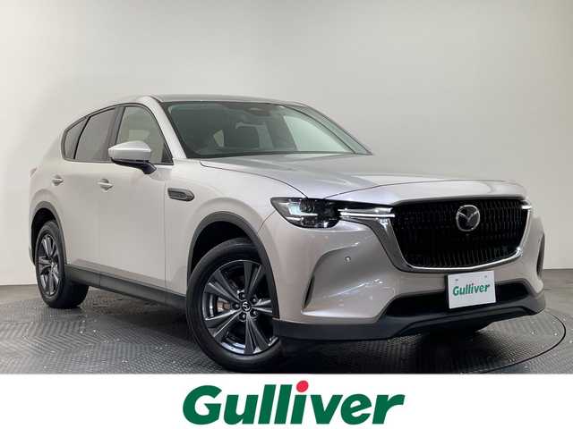 マツダ ＣＸ－６０ XD Sパッケージ 愛媛県 2023(令5)年 2.1万km プラチナクォーツメタリック １０．２５型ナビ/フルセグ／Ｂｌｕｅｔｏｏｔｈ／ＵＳＢ/全方位カメラ/衝突軽減ブレーキ/レーダークルーズコントロール/ＥＴＣ/前方ドライブレコーダー/Ｄ席パワーシート/ＤＮ席シートヒーター/レーンキープアシスト/前後コーナーセンサー/オートマチックハイビーム/LEDヘッドライト/ブラインドスポットモニター