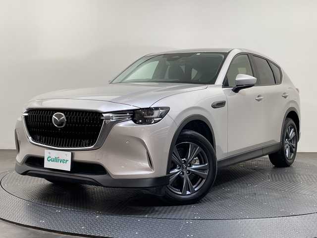 マツダ ＣＸ－６０ XD Sパッケージ 愛媛県 2023(令5)年 2.1万km プラチナクォーツメタリック １０．２５型ナビ/フルセグ／Ｂｌｕｅｔｏｏｔｈ／ＵＳＢ/全方位カメラ/衝突軽減ブレーキ/レーダークルーズコントロール/ＥＴＣ/前方ドライブレコーダー/Ｄ席パワーシート/ＤＮ席シートヒーター/レーンキープアシスト/前後コーナーセンサー/オートマチックハイビーム/LEDヘッドライト/ブラインドスポットモニター