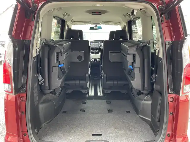 日産 セレナ ハイウェイスター Vセレクション 神奈川県 2018(平30)年 4.4万km マルーンレッド ワンオーナー/プッシュスタート/スペアキー1本/ビルトインETC/自動駐車システム/全方位カメラ/録画機能付きデジタルインナーミラー/クルーズコントロール/プリクラッシュ/車線逸脱防止装置/本革ステアリング/オートライト/LEDライト/フォグランプ/両側パワースライドドア/ハンズフリースライドドア/アイドリングストップ/横滑り防止装置
