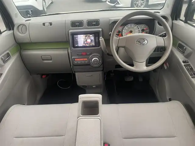 ダイハツ ムーヴ コンテ X 群馬県 2015(平27)年 5.9万km パールホワイトⅢ/コットンアイボリー 2トーン 純正SDナビ、地デジ、CD、DVD、MSV/　（NSZN-W65D）/４WD/電動格納ミラー/スマートキー×１/ドアバイザー/Wエアバッグ/ABS/整備手帳、取説