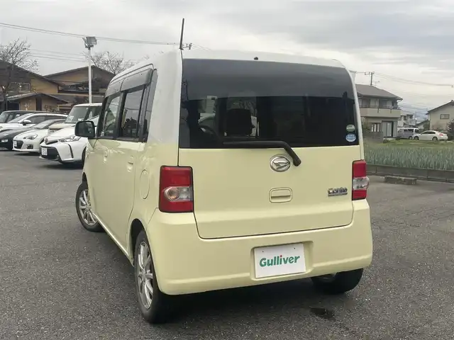 ダイハツ ムーヴ コンテ X 群馬県 2015(平27)年 5.9万km パールホワイトⅢ/コットンアイボリー 2トーン 純正SDナビ、地デジ、CD、DVD、MSV/　（NSZN-W65D）/４WD/電動格納ミラー/スマートキー×１/ドアバイザー/Wエアバッグ/ABS/整備手帳、取説