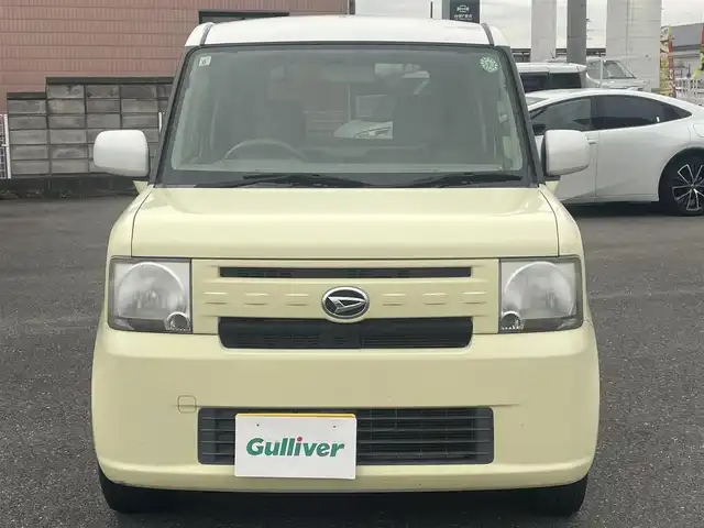 ダイハツ ムーヴ コンテ X 群馬県 2015(平27)年 5.9万km パールホワイトⅢ/コットンアイボリー 2トーン 純正SDナビ、地デジ、CD、DVD、MSV/　（NSZN-W65D）/４WD/電動格納ミラー/スマートキー×１/ドアバイザー/Wエアバッグ/ABS/整備手帳、取説