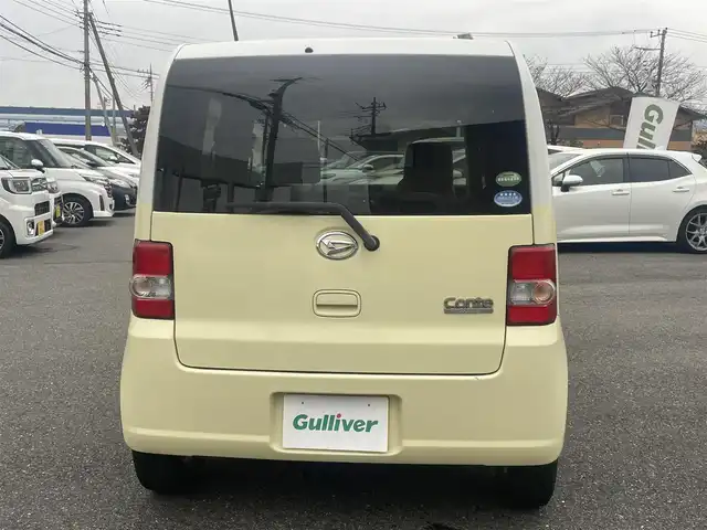 ダイハツ ムーヴ コンテ X 群馬県 2015(平27)年 5.9万km パールホワイトⅢ/コットンアイボリー 2トーン 純正SDナビ、地デジ、CD、DVD、MSV/　（NSZN-W65D）/４WD/電動格納ミラー/スマートキー×１/ドアバイザー/Wエアバッグ/ABS/整備手帳、取説