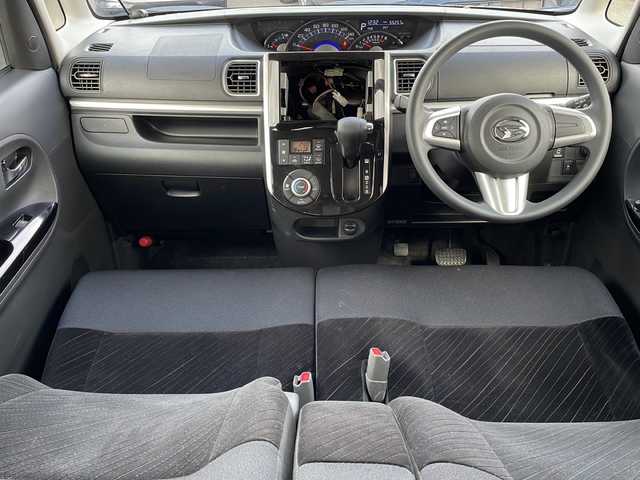 ダイハツ タント カスタム X 道東・釧路十勝 2016(平28)年 5.6万km ブラックマイカメタリック 4WD/片側パワースライドドア/純正エンジンスターター/エコアイドル/LEDヘッドライト/オートライト/フォグランプ/ベンチシート/社外14インチアルミ/プッシュスタート/スマートキー