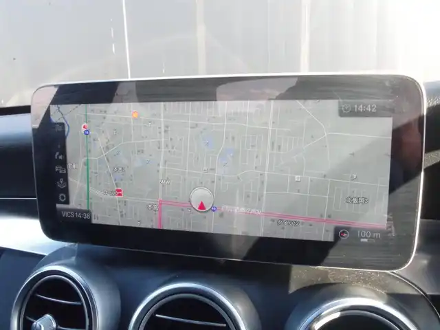 メルセデス・ベンツ Ｃ２００ 4マチック AVG AMGライン 岩手県 2019(平31)年 6万km ダイヤモンドホワイト アクティブブレーキアシスト/レーンチェンジアシスト/ブラインドスポット/アテンションアシスト/純正HDDナビ/フルセグTV/バックカメラ/DSRC/黒革シート/パワーシート/シートヒーター/エアサス/マルチビームLED