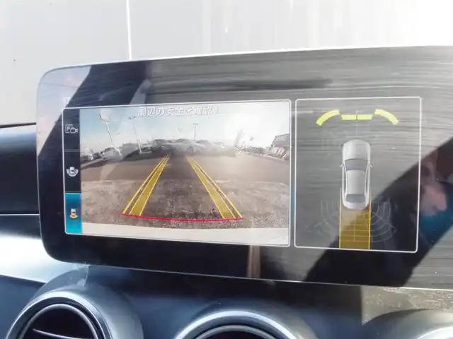 メルセデス・ベンツ Ｃ２００ 4マチック AVG AMGライン 岩手県 2019(平31)年 6万km ダイヤモンドホワイト アクティブブレーキアシスト/レーンチェンジアシスト/ブラインドスポット/アテンションアシスト/純正HDDナビ/フルセグTV/バックカメラ/DSRC/黒革シート/パワーシート/シートヒーター/エアサス/マルチビームLED