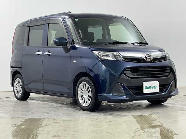 ダイハツ トール X SAⅢ 道央・札幌 2019(平31)年 13.1万km レーザーブルークリスタルシャイン ・4WD/寒冷地仕様/・純正ナビ　フルセグ/BT/CD/DVD/SD/USB/・バックカメラ/・片側パワースライド/・コーナーセンサー/・アイドリングストップ/・オートハイビーム/・オートライト/・ETC/・夏タイヤAW積込/・社外エンジンスターター/・前方ドライブレコーダー/・純正フロアマット/・ドアバイザー/・衝突被害軽減システム/・スマートキー×2/・保証書/取説/・記録簿