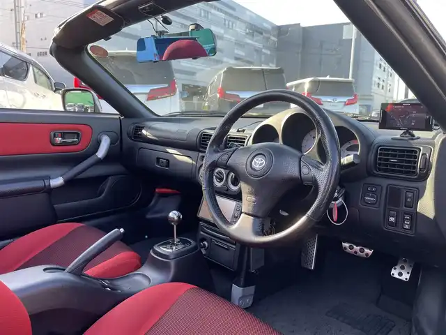 トヨタ ＭＲ－Ｓ S エディション 千葉県 2006(平18)年 5.7万km グレーマイカM シーケンシャル/BLITZ車高調/社外マフラー/社外17インチアルミホイール/社外SDナビ【AVN134MW】/社外ミラー型バックカメラ/キーレスキー/本革巻きステアリング/フォグランプ/ETC/新車時保証書＆取扱説明書