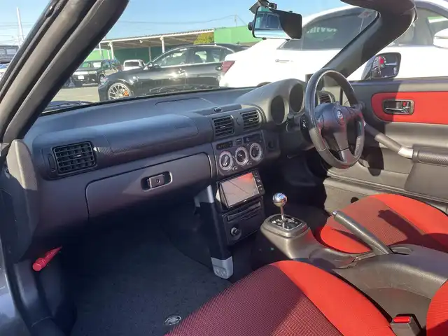 トヨタ ＭＲ－Ｓ S エディション 千葉県 2006(平18)年 5.7万km グレーマイカM シーケンシャル/BLITZ車高調/社外マフラー/社外17インチアルミホイール/社外SDナビ【AVN134MW】/社外ミラー型バックカメラ/キーレスキー/本革巻きステアリング/フォグランプ/ETC/新車時保証書＆取扱説明書