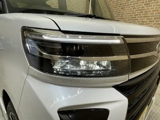 ダイハツ タント カスタム RS 岩手県 2024(令6)年 1万km シャイニングホワイトパール ４WD/ターボ/両側パワースライドドア/ロールサンシェード/シートバックテーブル/スマートアシスト/衝突回避支援ブレーキ/ブレーキ制御付き誤発進抑制機能/車線逸脱抑制機能/アダプティブドライビングビーム/標識認識機能/先行車発進お知らせ機能/コーナーセンサー/横滑り防止装置/アイドリングストップ/オートブレーキホールド/前席シートヒーター/純正ナビ/フルセグTV/バックカメラ/ドライブレコーダー/ETC/LEDヘッドライト/LEDフォグライト/純正１５インチアルミホイール