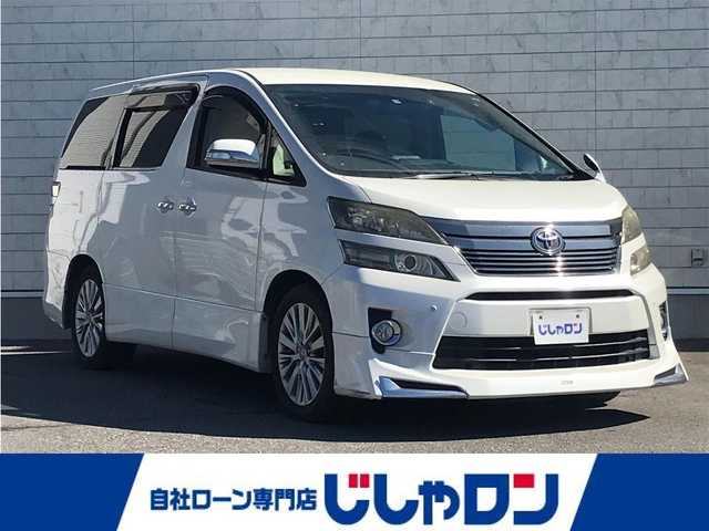 トヨタ ヴェルファイア 2．4Z Gエディション 栃木県 2012(平24)年 12.8万km ホワイトパールクリスタルシャイン 株)IDOMが運営する【じしゃロン小山店】の自社ローン専用車両になります。こちらは現金またはオートローンご利用時の価格です。自社ローンご希望の方は別途その旨お申付け下さい//社外フルセグナビ/（CD/DVD/AM/FMラジオ）/(Bluetooth)/スマートキー/プッシュスタート/バックカメラ/ＥＴＣ/クルーズコントロール/両側パワースライドドア/コーナーセンサー/フリップダウンモニター/パワーシート/シートメモリー/パワーバックドア/オットマン/ステアリングリモコン/ドライブレコーダー/電動格納ドアミラー/パワーウインドウ/自動防眩ミラー