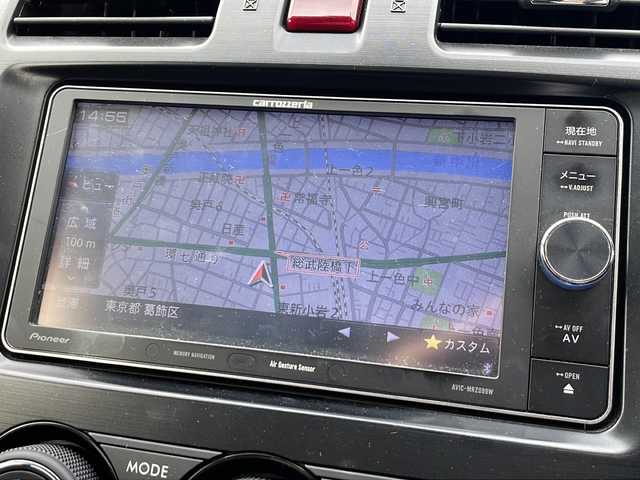 スバル インプレッサ スポーツ 2．0i アイサイト 東京都 2014(平26)年 5.9万km ディープシーブルーパール 社外メモリナビ　型式：AVIC-MRZ099W/【Bluetooth/TV/DVD/CD】/バックカメラ/ETC/アイサイト/車線逸脱警報装置/レーダークルーズコントロール/プッシュスタート/スマートキー×2/パドルシフト/HIDオートライト/アイドリングストップ/ドライブレコーダー