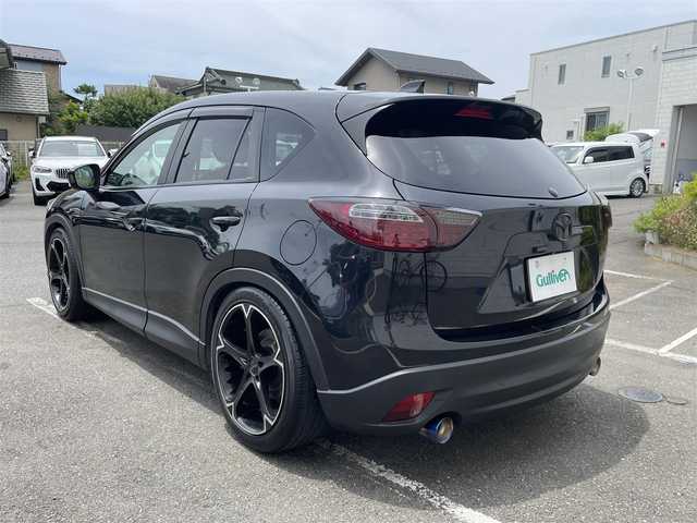 マツダ ＣＸ－５ XD 神奈川県 2012(平24)年 5.7万km ブラック 社外パーツ多数/・社外20インチAW/・D-MAX車高調/・社外HIDヘッドライト/・社外KEDテールレンズ/・社外グリル/純正パーツ車載/・純正17インチ夏タイヤ付き4本車載/・純正ヘッドライト/・純正テールレンズ/・純正グリル/社外ディスプレイオーディオ/・Bluetoothオーディオ/・スマホ連携/・バックカメラ/レザー調シートカバー/新車時手帳、取説