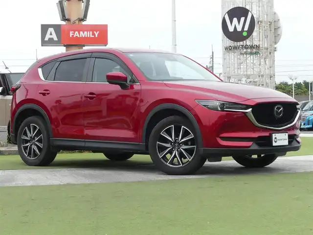 マツダ ＣＸ－５ XD プロアクティブ 千葉県 2019(平31)年 5.7万km ソウルレッドクリスタルM 225/55R19/スマートシティブレーキサポート/ブラインド・スポット・モニタリング/アクティブ・ドライビング・ディスプレイ/レーダークルーズコントロール/i-stop/パワーバックドア/前席シートヒーター/革巻ステアリング/ステアリングスイッチ/ステアリングヒーター/純正SDナビ/地デジTV/【DVD/CD再生可　Bluetooth接続】/360°ビュー・モニター/ETC/LEDヘッドライト/ウインカーミラー/コーナーセンサー/純正19インチアルミホイル/サイド/カーテンエアバッグ/アドバンストキーレスエントリー
