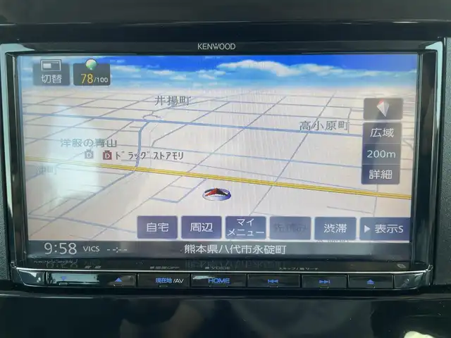 スズキ スペーシア カスタム HYBRID XS 熊本県 2018(平30)年 6.5万km アクティブイエロー 社外ＳＤナビ/・Blootooth/CD/DVD/USB/AM/FM/ipod/マルチAVブラウザ/SD/SMARTUSEN/・フルセグＴＶ/全方位カメラ/両側パワースライドドア/スズキセーフティサポート/・デュアルカメラブレーキサポート/・後退時ブレーキサポート/・ハイビームアシスト/・車線逸脱抑制機能/・ふらつき防止機能/車両接近通報装置/ヘッドアップディスプレイ/コーナーセンサー/ＬＥＤヘッドライト/ステアリングスイッチ/ロールサンシェード/エアバッグW＋サイド/オートライト/D席シートヒーター/盗難防止装置/革巻きステアリング/パワーモード/純正アルミホイール/純正フロアマット/スマートキー/ベンチシート/電動格納ミラー/ウィンカーミラー/フォグランプ