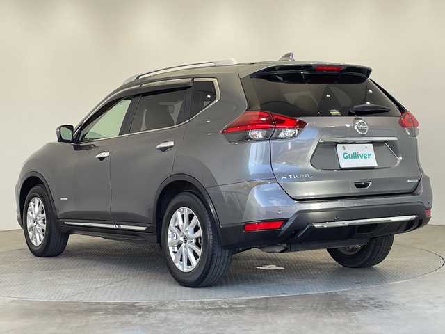 日産 エクストレイル ハイブリッド 20Xi 栃木県 2019(平31)年 8.1万km ダークメタルグレー ワンオーナー/ＳＤナビ/（ＣＤ／ＤＶＤ／フルセグＴＶ）/全方位カメラ/プロパイロット/ドライブレコーダー/シートヒーター/オートライト/横滑り防止装置/スマートキー/プッシュスタート/ステアリングスイッチ/電動格納ミラー/純正アルミホイール/純正フロアマット