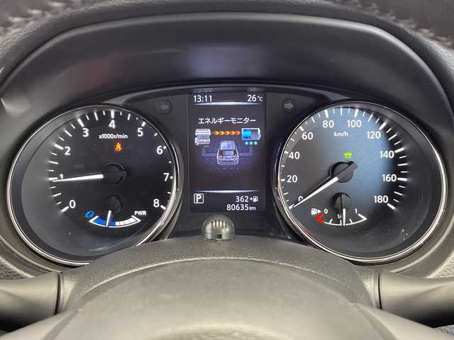 日産 エクストレイル ハイブリッド 20Xi 栃木県 2019(平31)年 8.1万km ダークメタルグレー ワンオーナー/ＳＤナビ/（ＣＤ／ＤＶＤ／フルセグＴＶ）/全方位カメラ/プロパイロット/ドライブレコーダー/シートヒーター/オートライト/横滑り防止装置/スマートキー/プッシュスタート/ステアリングスイッチ/電動格納ミラー/純正アルミホイール/純正フロアマット
