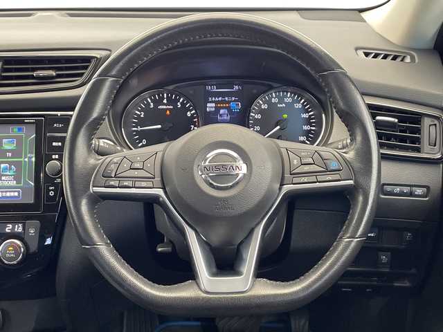 日産 エクストレイル ハイブリッド 20Xi 栃木県 2019(平31)年 8.1万km ダークメタルグレー ワンオーナー/ＳＤナビ/（ＣＤ／ＤＶＤ／フルセグＴＶ）/全方位カメラ/プロパイロット/ドライブレコーダー/シートヒーター/オートライト/横滑り防止装置/スマートキー/プッシュスタート/ステアリングスイッチ/電動格納ミラー/純正アルミホイール/純正フロアマット