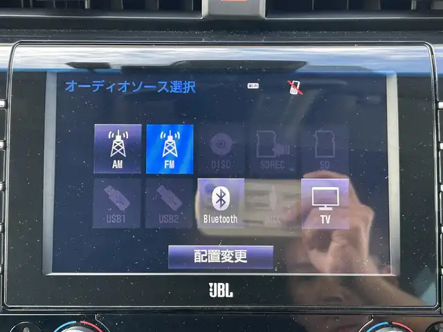 トヨタ カムリ G 茨城県 2019(令1)年 4.5万km プラチナホワイトパールマイカ モデリスタフルエアロ/メーカーOPナビ/　(AM/FM/BT)/JBLサウンド/フルセグ/バックカメラ/レーダークルーズコントロール/純正ドライブレコーダー/ビルドインETC2.0/サンルーフ/パワーシート/パワーバックドア/純正フロアマット/純正ドアバイザー/プッシュスタート/LEDヘッドライト/純正アルミホイール