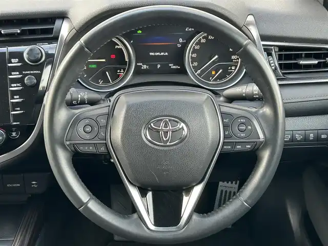 トヨタ カムリ G 茨城県 2019(令1)年 4.5万km プラチナホワイトパールマイカ モデリスタフルエアロ/メーカーOPナビ/　(AM/FM/BT)/JBLサウンド/フルセグ/バックカメラ/レーダークルーズコントロール/純正ドライブレコーダー/ビルドインETC2.0/サンルーフ/パワーシート/パワーバックドア/純正フロアマット/純正ドアバイザー/プッシュスタート/LEDヘッドライト/純正アルミホイール