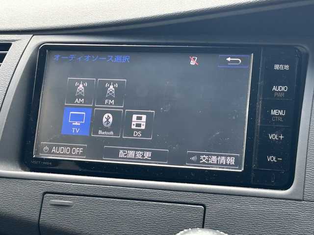 トヨタ アイシス プラタナ Vセレクション 富山県 2015(平27)年 8.2万km ブラック 純正ナビ/Bluetooth/フルセグTV/バックカメラ/社外エアロ/社外マフラー/社外ダウンサス/後付けコーナーセンサー/片側パワースライドドア/オートライト/オートエアコン/スマートキー/ウィンカーミラー/冬タイヤホイール積込/社外19インチホイール