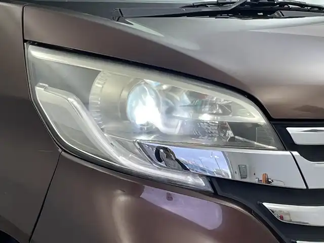 日産 デイズ ルークス ハイウェイスターX 新潟県 2014(平26)年 9.3万km モカブラウンP 純正ディーラーOPナビ/片側パワースライドドア/プッシュスタート/HIDヘッドライト/フルセグTV/ベンチシート/社外14インチAW