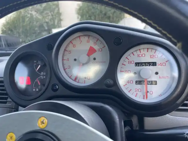 ホンダ ビート 兵庫県 1991(平3)年 6.6万km 黄 /MOMOステアリング//ETC//幌張替（ダークブルー）//パワーウィンドウ//シートカバー