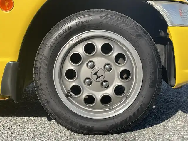 ホンダ ビート 兵庫県 1991(平3)年 6.6万km 黄 /MOMOステアリング//ETC//幌張替（ダークブルー）//パワーウィンドウ//シートカバー