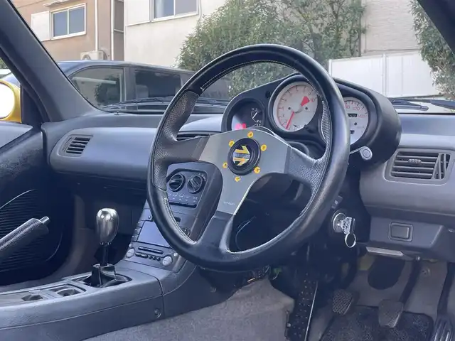 ホンダ ビート 兵庫県 1991(平3)年 6.6万km 黄 /MOMOステアリング//ETC//幌張替（ダークブルー）//パワーウィンドウ//シートカバー