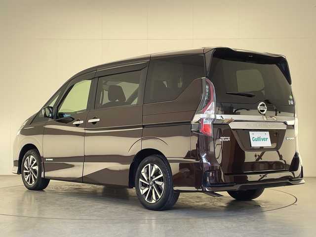 日産 セレナ e－パワー ハイウェイスター V 宮崎県 2020(令2)年 2.5万km インペリアルアンバーP 禁煙車/純正9型SDナビ(MM520D-L)/フルセグTV/CD/DVD/Bluetooth/アラウンドビューモニター/スマートキー　スペア1本/プロパイロット/エマージェンシーブレーキ/コーナーセンサー/ブラインドスポット/両側パワスラ/デジタルインナーミラー/USBポート/純正LEDオートライト/純正オートハイビーム/純正フロアマット/純正16インチアルミホイル/ステアリングスイッチ/プッシュスタート/ドラレコ前後/ETC