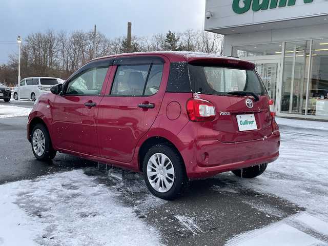 トヨタ パッソ X　S 青森県 2019(令1)年 6.3万km マゼンタベリーマイカM ４WD/社外ナビ/フルセグTV/CD/DVD/BT/バックカメラ/D席シートヒーター/スマートキー/プッシュスタート/オートマチックハイビーム/アイドリングストップ/衝突被害軽減ブレーキ/社外14インチAW付サマータイヤ