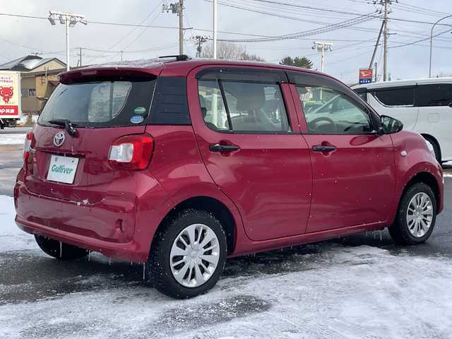 トヨタ パッソ X　S 青森県 2019(令1)年 6.3万km マゼンタベリーマイカM ４WD/社外ナビ/フルセグTV/CD/DVD/BT/バックカメラ/D席シートヒーター/スマートキー/プッシュスタート/オートマチックハイビーム/アイドリングストップ/衝突被害軽減ブレーキ/社外14インチAW付サマータイヤ