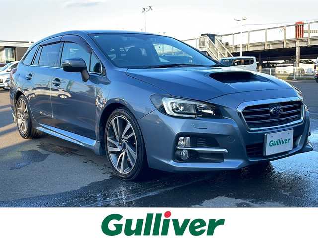 スバル レヴォーグ 1．6GT アイサイト Sスタイル 道東・釧路十勝 2015(平27)年 8.6万km スティールブルーグレーM S-Style/純正AW/パワーシート/7インチナビ/（CD/BT/フルセグ）/バックカメラ/ETC/追従クルーズコントロール/アイサイト/衝突軽減システム/車線逸脱抑制/横滑り防止/アイドリングストップ/MTモード/パドルシフト/オートライト/フォグランプ