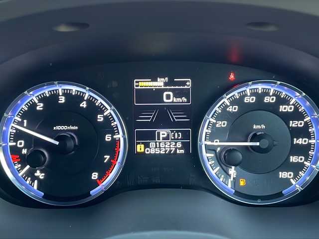スバル レヴォーグ 1．6GT アイサイト Sスタイル 道東・釧路十勝 2015(平27)年 8.6万km スティールブルーグレーM S-Style/純正AW/パワーシート/7インチナビ/（CD/BT/フルセグ）/バックカメラ/ETC/追従クルーズコントロール/アイサイト/衝突軽減システム/車線逸脱抑制/横滑り防止/アイドリングストップ/MTモード/パドルシフト/オートライト/フォグランプ