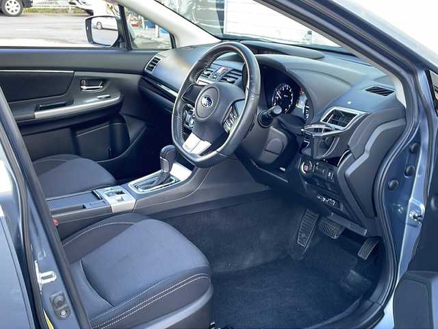 スバル レヴォーグ 1．6GT アイサイト Sスタイル 道東・釧路十勝 2015(平27)年 8.6万km スティールブルーグレーM S-Style/純正AW/パワーシート/7インチナビ/（CD/BT/フルセグ）/バックカメラ/ETC/追従クルーズコントロール/アイサイト/衝突軽減システム/車線逸脱抑制/横滑り防止/アイドリングストップ/MTモード/パドルシフト/オートライト/フォグランプ