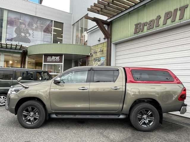 トヨタ ハイラックス Z 福島県 2021(令3)年 0.5万km オキサイドブロンズM プリクラッシュセーフティ/レーダークルーズコントロール/TRDキャノピー/TRDパフォーマンスダンパー/TRDフロントアンダーカバー/ETC2.0/純正フルセグナビ/CD/DVD/Bluetooth/バックカメラ/コーナーセンサー/LEDヘッドライト/ドライブレコーダー
