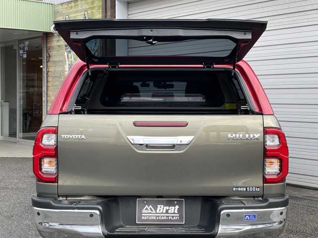 トヨタ ハイラックス Z 福島県 2021(令3)年 0.5万km オキサイドブロンズM プリクラッシュセーフティ/レーダークルーズコントロール/TRDキャノピー/TRDパフォーマンスダンパー/TRDフロントアンダーカバー/ETC2.0/純正フルセグナビ/CD/DVD/Bluetooth/バックカメラ/コーナーセンサー/LEDヘッドライト/ドライブレコーダー