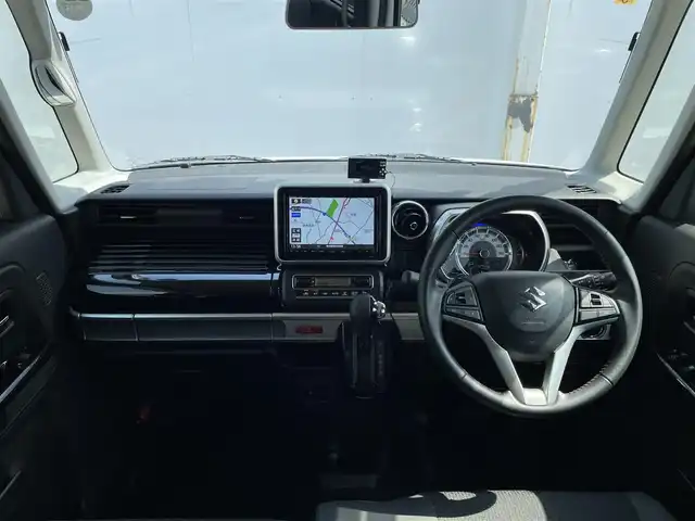 スズキ スペーシア カスタム HYBRID XS ターボ 青森県 2018(平30)年 3.1万km ピュアホワイトP ワンオーナー/4WD/純正メモリナビ/【AM/FM/CD/DVD/BT】/フルセグテレビ/バックカメラ/両側パワースライドドア/コーナーセンサー/プリクラッシュブレーキ/レーンキープアシスト/クルーズコントロール/シートヒーター/パドルシフト/LEDヘッドライト/フォグランプ/アイドリングストップ/純正15インチアルミ/ETC/取扱説明書/保証書