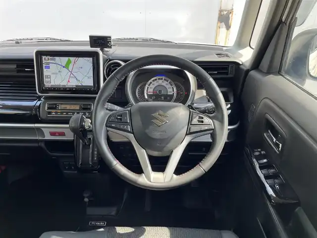 スズキ スペーシア カスタム HYBRID XS ターボ 青森県 2018(平30)年 3.1万km ピュアホワイトP ワンオーナー/4WD/純正メモリナビ/【AM/FM/CD/DVD/BT】/フルセグテレビ/バックカメラ/両側パワースライドドア/コーナーセンサー/プリクラッシュブレーキ/レーンキープアシスト/クルーズコントロール/シートヒーター/パドルシフト/LEDヘッドライト/フォグランプ/アイドリングストップ/純正15インチアルミ/ETC/取扱説明書/保証書