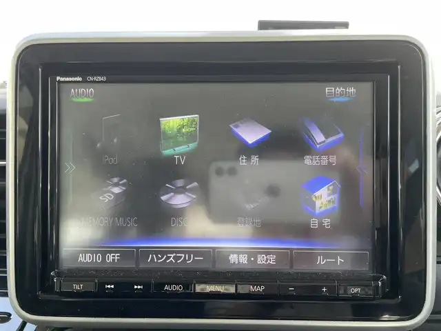 スズキ スペーシア カスタム HYBRID XS ターボ 青森県 2018(平30)年 3.1万km ピュアホワイトP ワンオーナー/4WD/純正メモリナビ/【AM/FM/CD/DVD/BT】/フルセグテレビ/バックカメラ/両側パワースライドドア/コーナーセンサー/プリクラッシュブレーキ/レーンキープアシスト/クルーズコントロール/シートヒーター/パドルシフト/LEDヘッドライト/フォグランプ/アイドリングストップ/純正15インチアルミ/ETC/取扱説明書/保証書